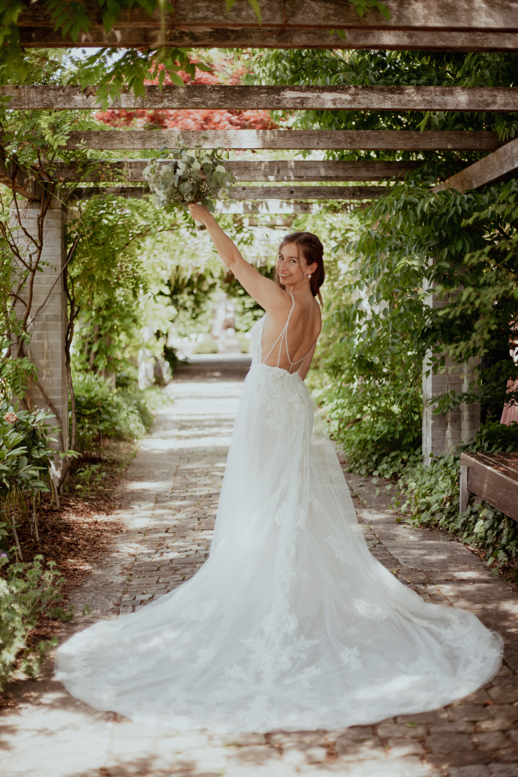 Paar-Shooting im Grünen